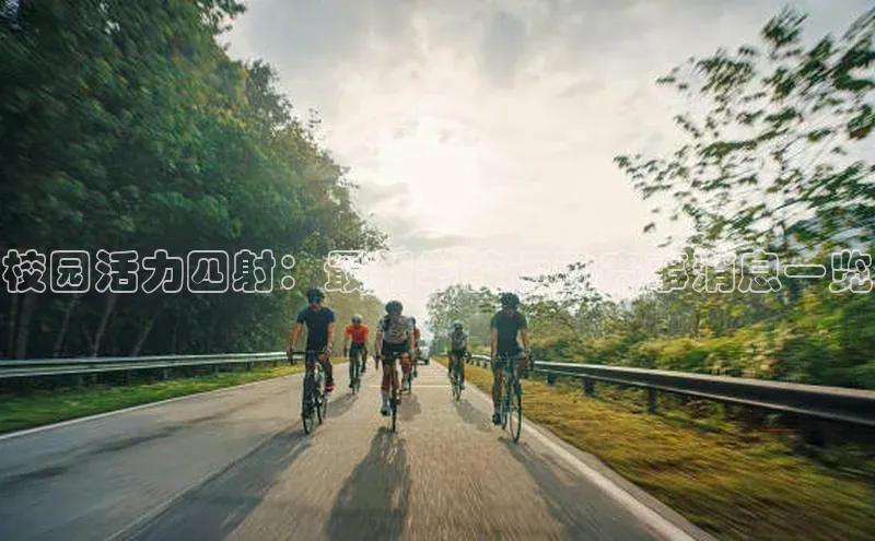 校园活力四射：最新学校运动赛事消息一览